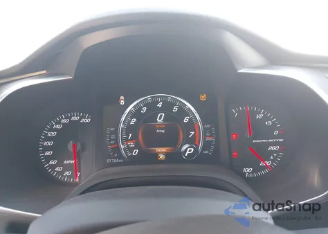 2016 Chevrolet Corvette Stingray из США, поврежденный, VIN 1G1YB2D71G5122694